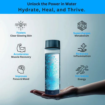 420ML Electric Hydrogen Water Generator Bottle