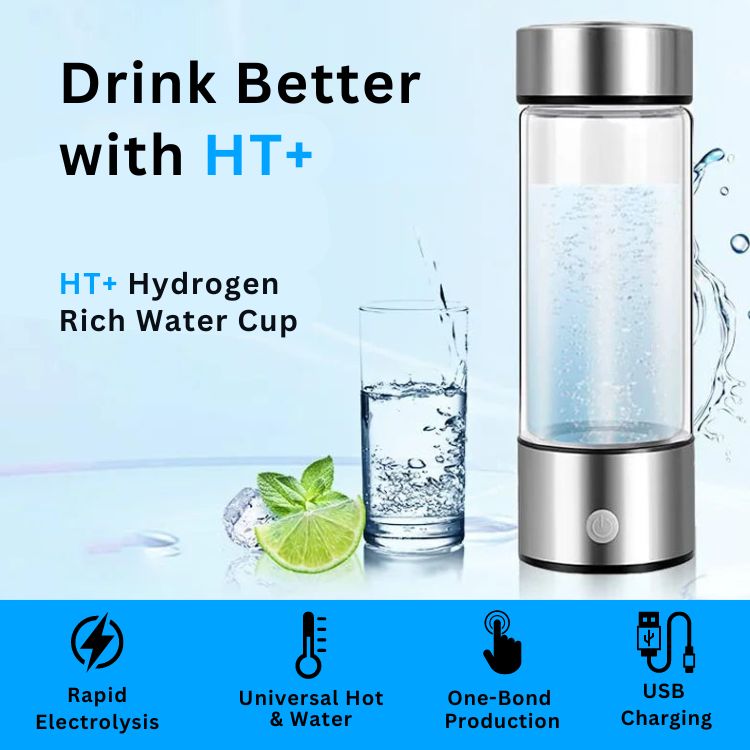 420ML Electric Hydrogen Water Generator Bottle