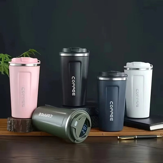 Stainless Steel Water Bottle with Temp Display